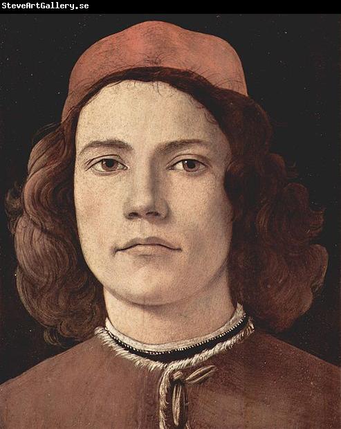 Sandro Botticelli Portrat eines jungen Mannes